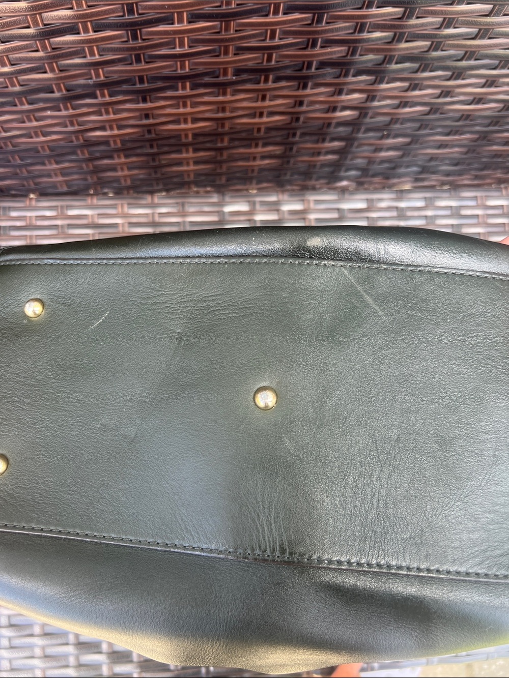 Dooney & Bourke City Large Barlow Satchel - Dark Forest Green - Picture 14 of 16
